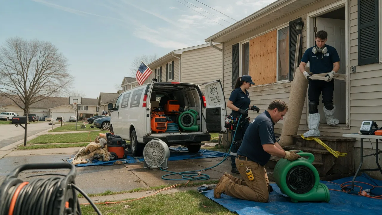 Water Damage Restoration in Windham, OH near me